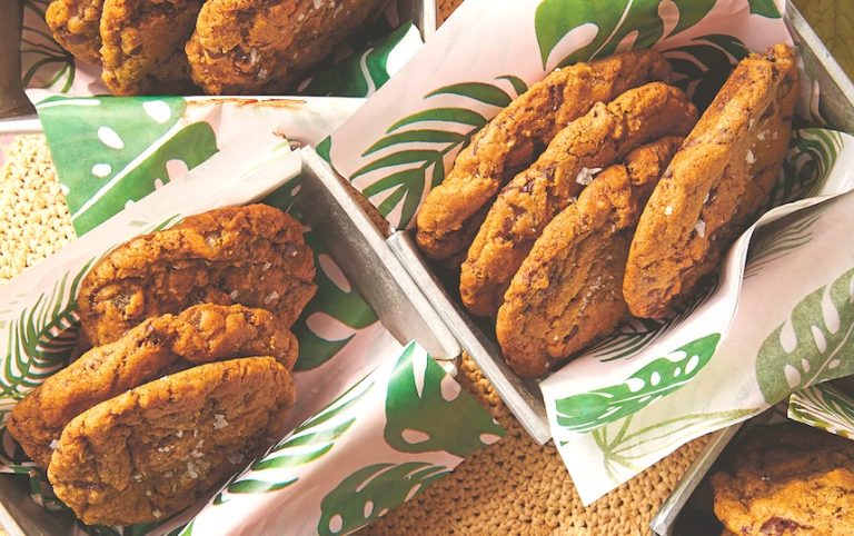 Garam masala and chocolate chunk cookies